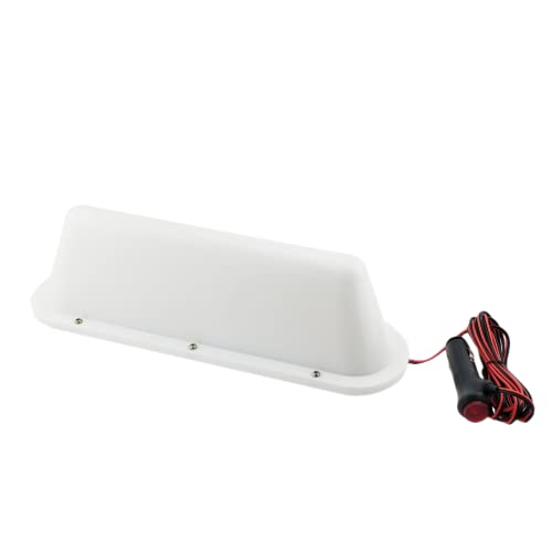NRC&XRC White LED 12V Car Taxi Cab Roof Top Sign Light Lamp - Product Imagery