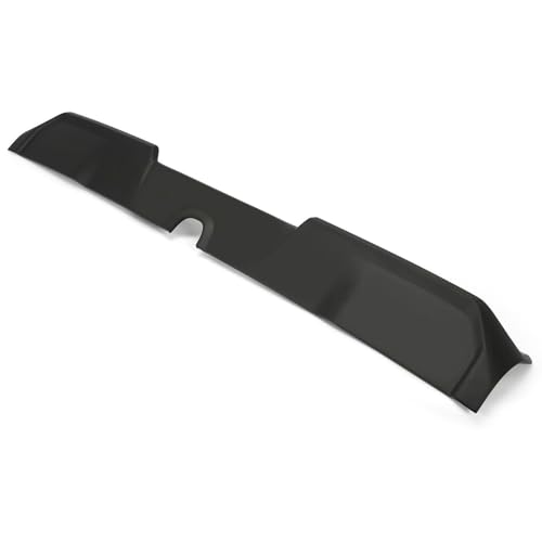 Blk Truck Roof Spoiler Wing Crew Cab Plastic Glue Tape and - Product Imagery