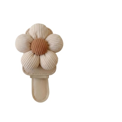 Floral Sunglasses Holder for Car Visor, Leather Eyeglass Ticket - Product Imagery