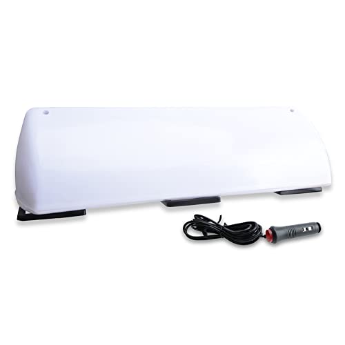 5W 12V Blank Taxi Cab LED Car Sign Roof Top Topper Car Bright - Product Imagery