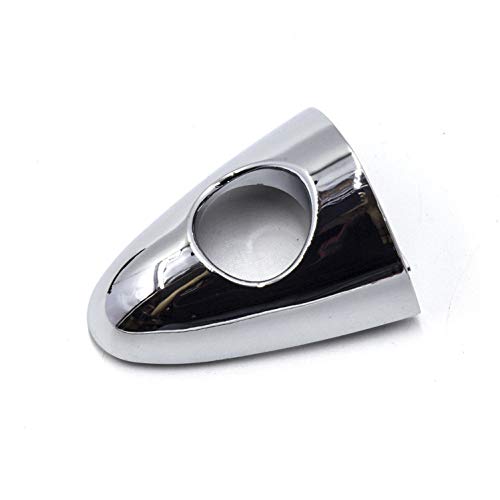 Front Left Door Handle Keyhole Finish Cover Cap Chrome - Product Imagery