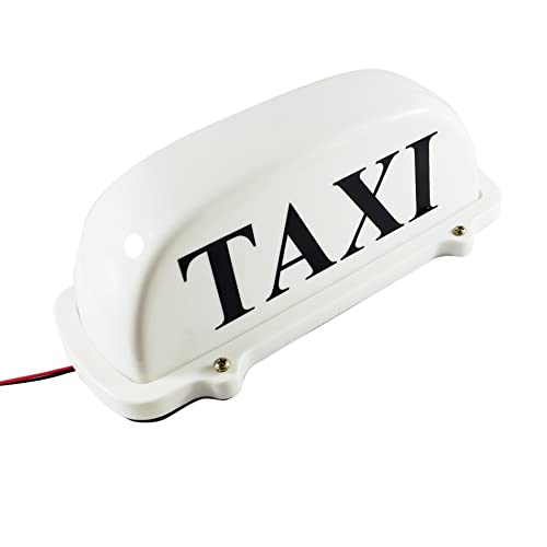 Taxi Cab Roof Top Illuminated Sign Topper Car Top Light - Product Imagery