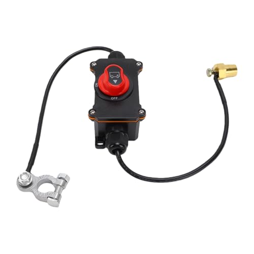 WALFRONT Battery Disconnect Switch 50A, Top Post Isolator for - Product Imagery