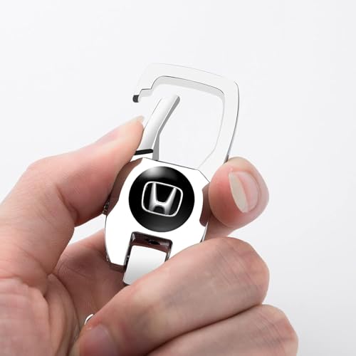 Leather Car Key Fob Case, for Honda Civic CR-V CRV S2000 FD2 - Product Imagery