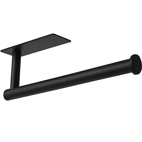 theaoo Under Cabinet Paper Towel Holder for Kitchen, Adhesive, - Product Imagery