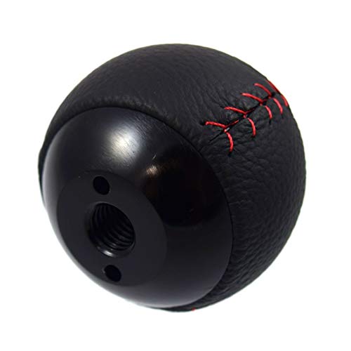MUGEN LEATHER Black 5 Speed Shift Knob for Honda CRZ CIVIC - Product Imagery