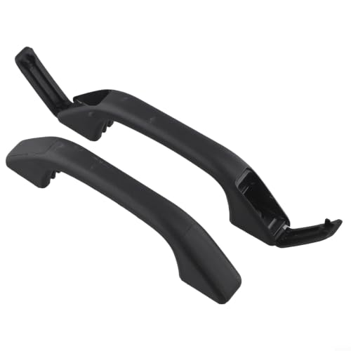 2-Pack 175Mm Black Door Handle with Hole Covers, for RV Trailer - Product Imagery