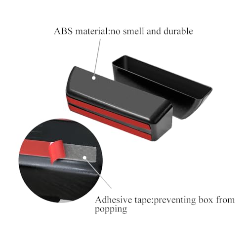 Front Row Door Side Storage Box Fit Ford Edge 2015-2025 ABS Tray - Product Imagery