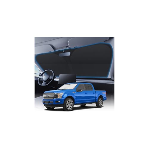 KUST Windshield Sun Shade for 2015-2026 Ford F150 Accessories - Product Imagery