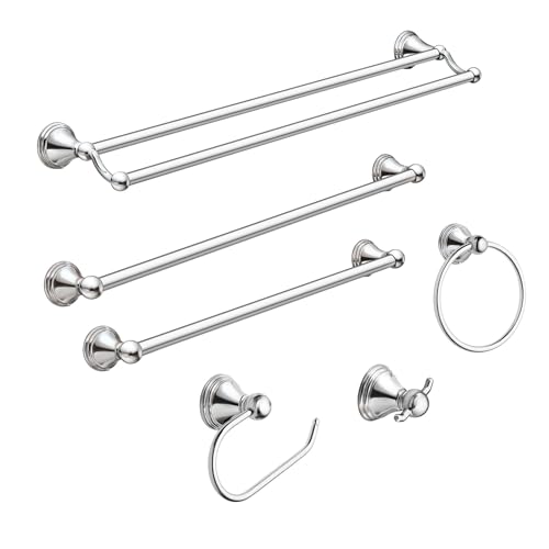 Moen Preston Collection Polished Chrome Bathroom Hand-Towel - Product Imagery