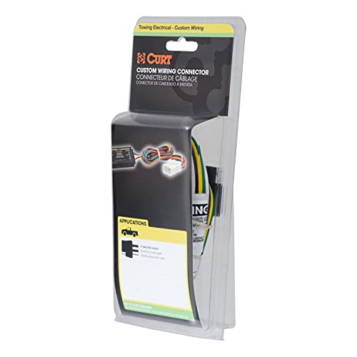 CURT 56012 Vehicle-Side Custom 4-Pin Trailer Wiring Harness for - Product Imagery