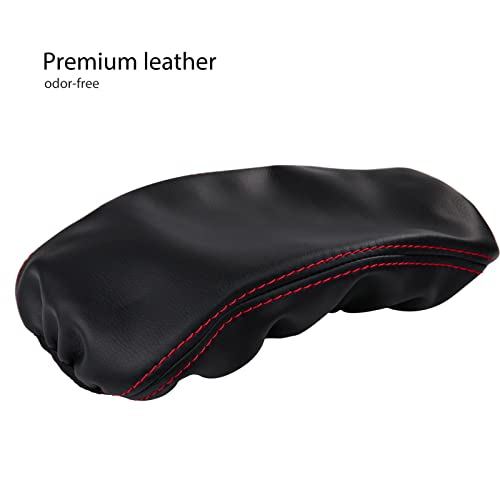 CKE for Honda Civic 2022-2026 Armrest Cover -Black (Red line) - Product Imagery