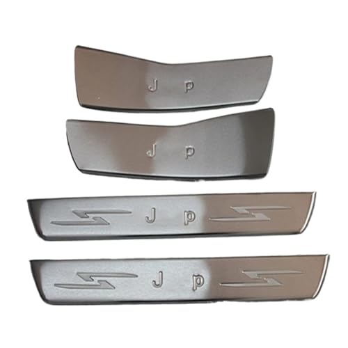 Door Sill Entry Guards Stainless Steel Interior Exterior Fit for - Product Imagery