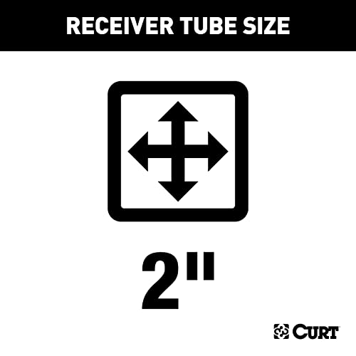 CURT 13555 Class 3 Trailer Hitch, 2-Inch Receiver, Select Honda - Product Imagery