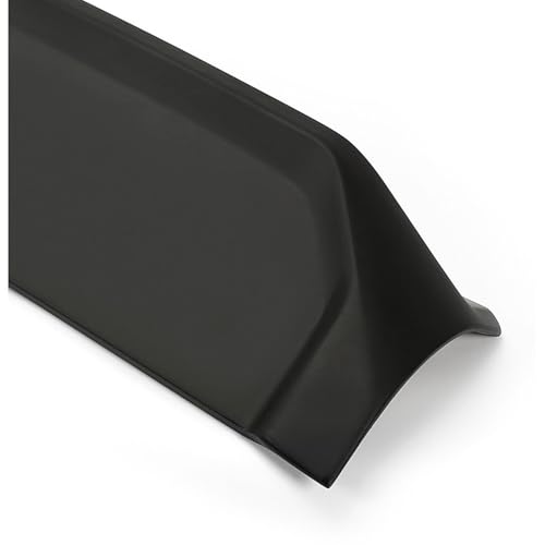 Blk Truck Roof Spoiler Wing Crew Cab Plastic Glue Tape and - Product Imagery