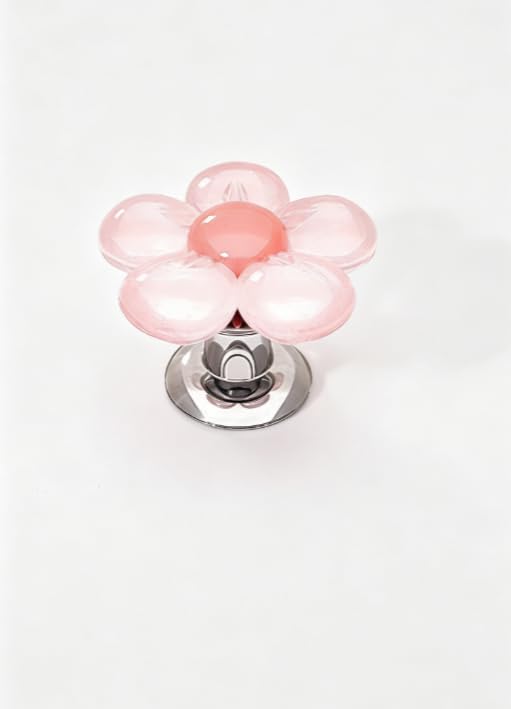 Car Push to Start Button Cover, Cute 3D Flower Start Button - Product Imagery