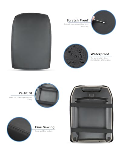 INTGET Center Console Armrest Cover for VW Volkswagen Atlas - Product Imagery