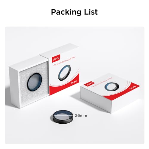 VIOFO CPL Filter Anti-Glare Circular Polarizing Lens for A229 - Product Imagery