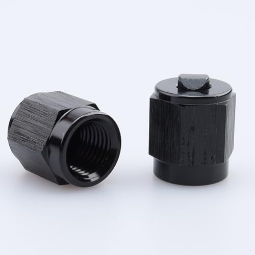 AC PERFORMANCE -3 AN Female Flare Cap Block off Fitting Plug - Product Imagery