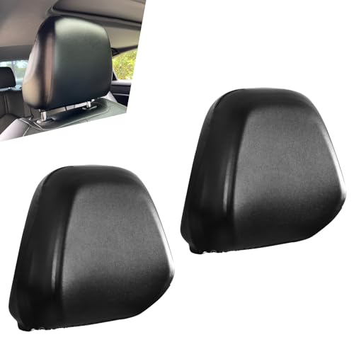Shakas 2 PCS Cars Headrest Covers, Full Wrap-around Non-marking - Product Imagery