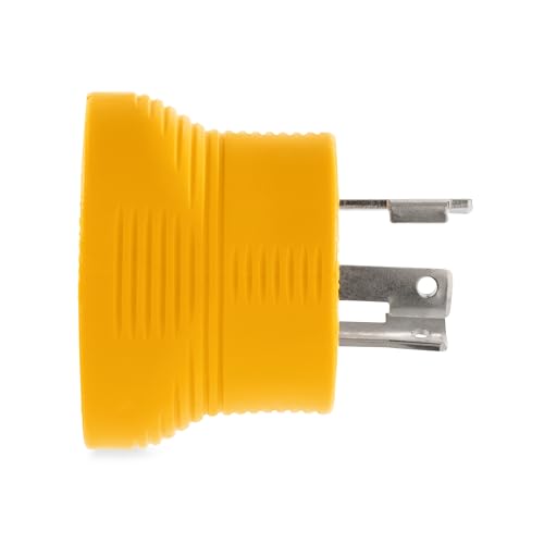 Camco PowerGrip 30 Amp 3-Prong Generator Adapter - Featuring a - Product Imagery