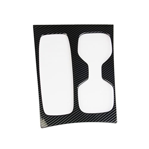 Carbon Fiber Center Console Gear Shift Cupholder Panel Cover - Product Imagery