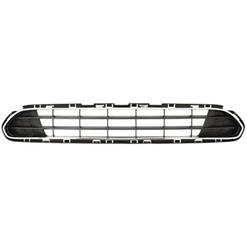 ALMULOO Grill w/Chrome Trim Compatible with 2010-2012 Fusion - Product Imagery