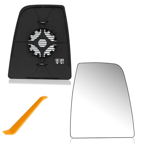 Passenger Side Upper Mirror Glass for 2015-2023 Ford Transit 150 - Product Imagery