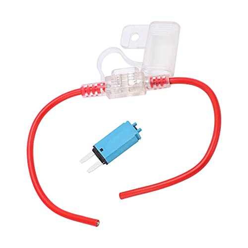 31.5cm Manual Reset Circuit Breaker Holder, 15A Auto Reset Block - Product Imagery