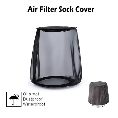 Air Filter Cover for Car Cold Air Intake Filter Cover Wrap - Product Imagery