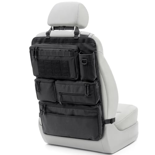 All in One Car Seat Back Organizer Fit Most Cars SUV Trucks Jeeps - Product Imagery