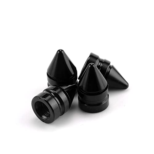 SINGARO Car Tire Valve Caps, 4 Pieces of Universal Aluminum - Product Imagery