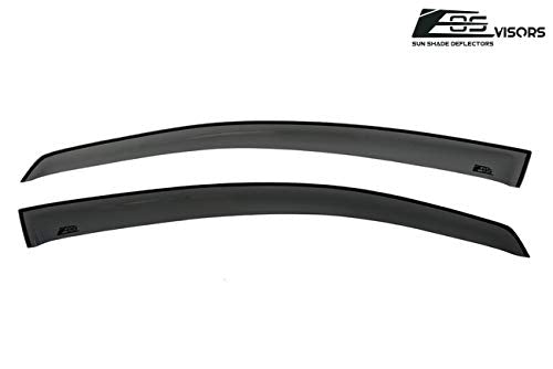 for 2003-2012 Mazda RX-8 | EOS Visors JDM Smoke Tinted Side - Product Imagery