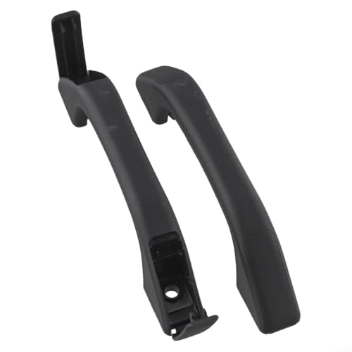 2-Pack 175Mm Black Door Handle with Hole Covers, for RV Trailer - Product Imagery