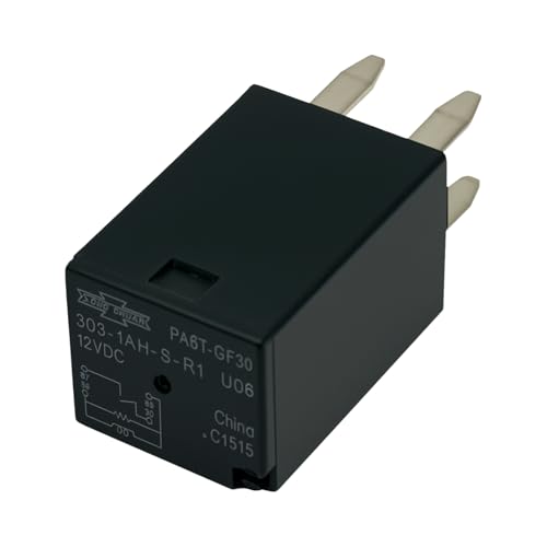 2Pcs 303-1AH-S-R1 U06 PA6T-GF30 12VDC 20A Automotive Relay - Product Imagery