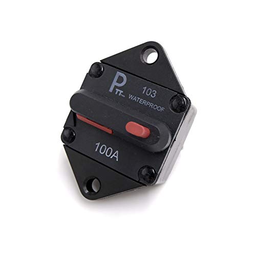 Photo-Top Hi-Amp Circuit Breaker T3+Switch with Manual Reset, - Product Imagery