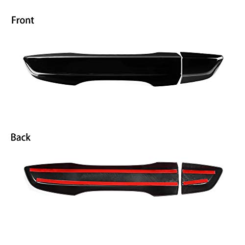 Thenice Door Handle Cover for Honda Civic 2016-2021 -Black - Product Imagery