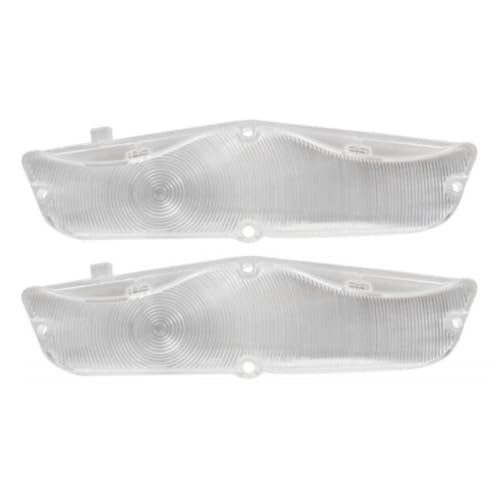 2pcs Fog Light Foglamp Hardtop Parking Light Lens for Chevy for - Product Imagery