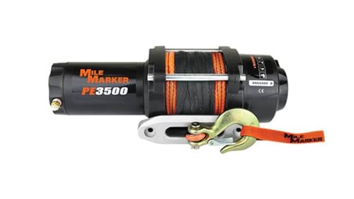 Mile Marker 77-53112BW Winch PE3500 3500 lb Pulling Capacity - Product Imagery