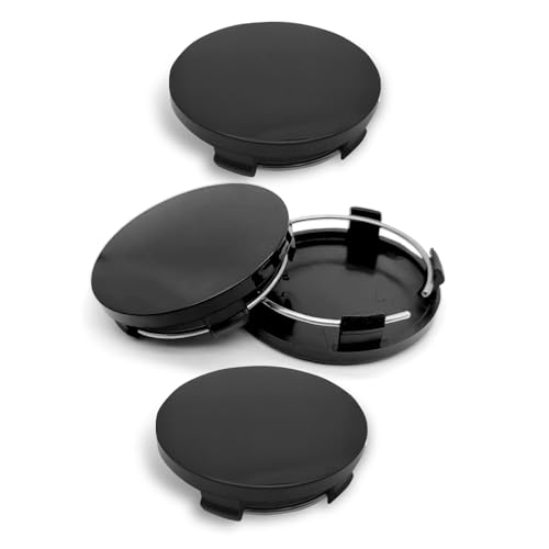 4PCS Car Wheel Center Caps, 60MM/2.36In OD 56MM/2.2In ID Center - Product Imagery