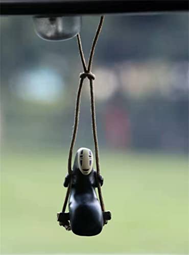 No Face Man Car Pendant Hanging Swing, Faceless Male Car - Product Imagery
