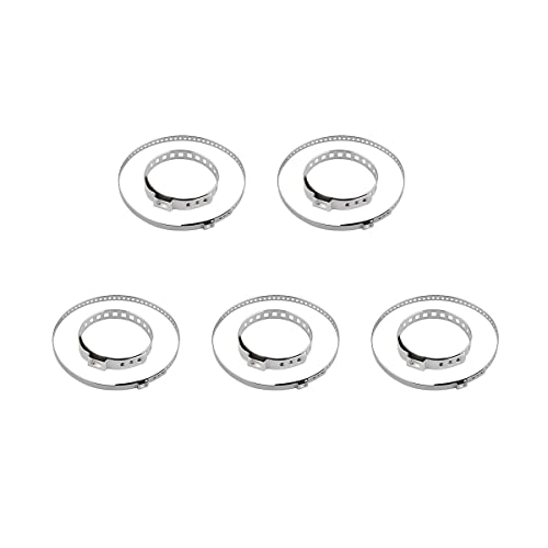 10PCS CV Joint Boot Crimp Clamp Kit, Stainless Steel Adjustable - Product Imagery