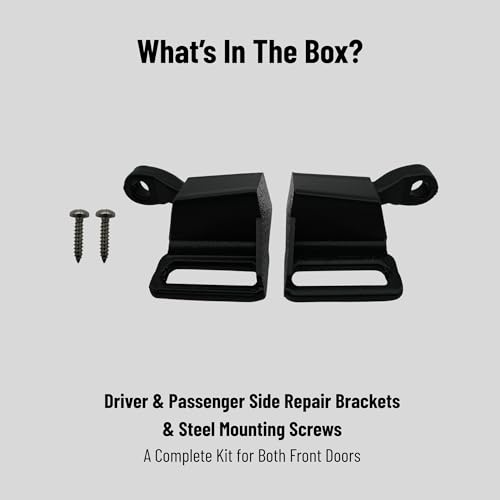 2Pcs Car Door Arm Rest Switch Panel Clip Repair Kit, Compatible - Product Imagery