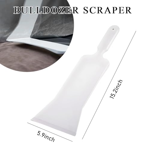 Yourkar Car Bulldozer Squeegee, Flat Long Handle Window Tint - Product Imagery