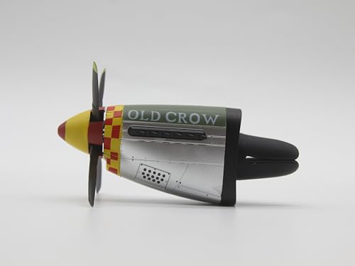 P-51 "OLD CROW" Car Air Freshener with Spinning Propeller, Vent - Product Imagery