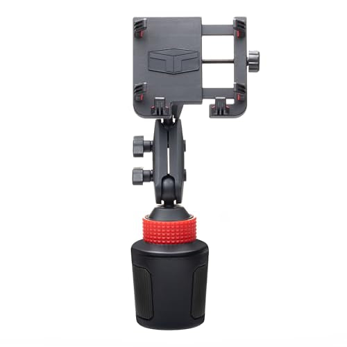 Extendable Cup Mount Phone Holder, Fits Most Smartphones - Product Imagery