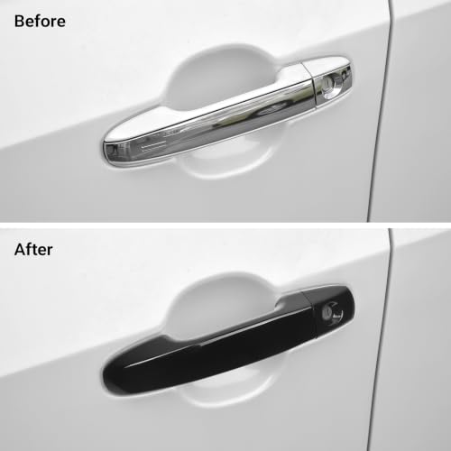 Car Door Handle Cover Protector Compatible with Toyota 2017 2016 - Product Imagery