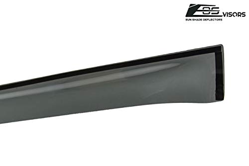 for 1978-1985 Mazda RX-7 | EOS Visors Smoke Tinted JDM Tape On - Product Imagery