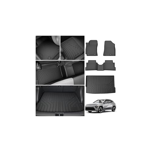 Cartist Floor Mats for Hyundai Kona 2024 2025 2026 (No Electric - Product Imagery