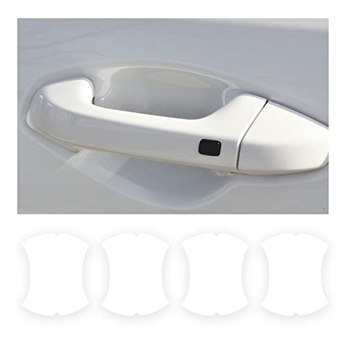 Blilo 4PCS Car Door Handle Scratch Potector Films, Clear - Product Imagery